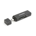 OMEGA CARD READER SDHC/microSDHC + USB PORT for ANDROID [41808]