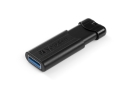 VERBATIM PENDRIVE PINSTRIPE USB 3.0 32GB BLACK  49317