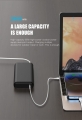 Power Bank 20000 mAh Ogniwa EV Li-Ion, QC 3.0, PD 65W