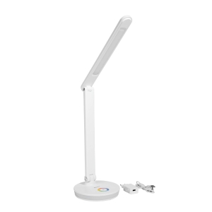 PLATINET DESK LAMP RGB 12W WITH CHARGING PORT WHITE [45937]