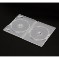 PUDEŁKO DVD 14MM AMARAY 2 CLEAR SIDE-BY-SIDE