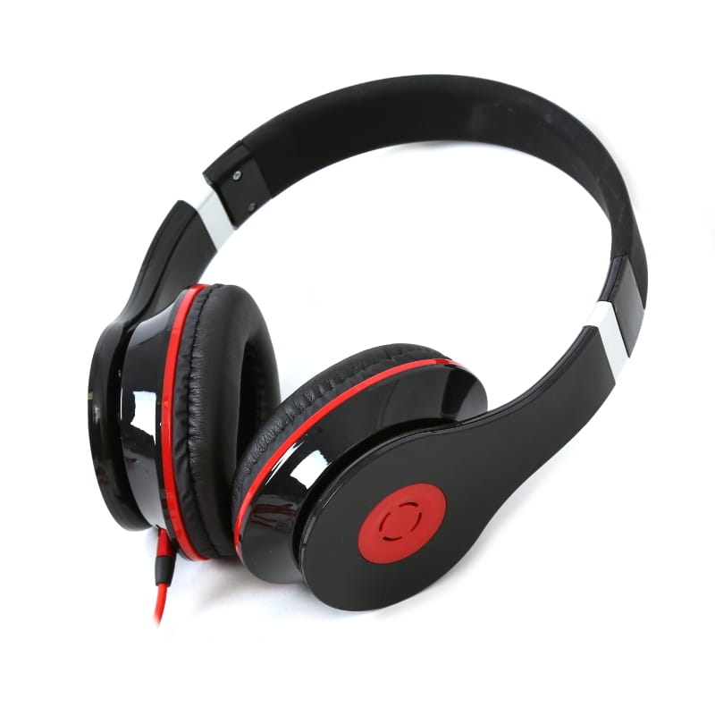 FREESTYLE HI-FI STEREO HEADSET MIC + ADAPTER 1-2 FH4005 BLACK  [41408]