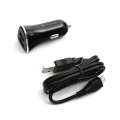 Ładowarka samochodowa 3xUSB 5,4A + microUSB 1m
