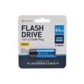 Pendrive USB 2.0 X-Depo 64GB niebieski