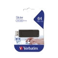 VERBATIM PENDRIVE USB 2.0 Store 'n' Go Slider USB Drive 64GB  98698