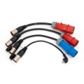 Przenośna ładowarka 22kW z 4 adapterami