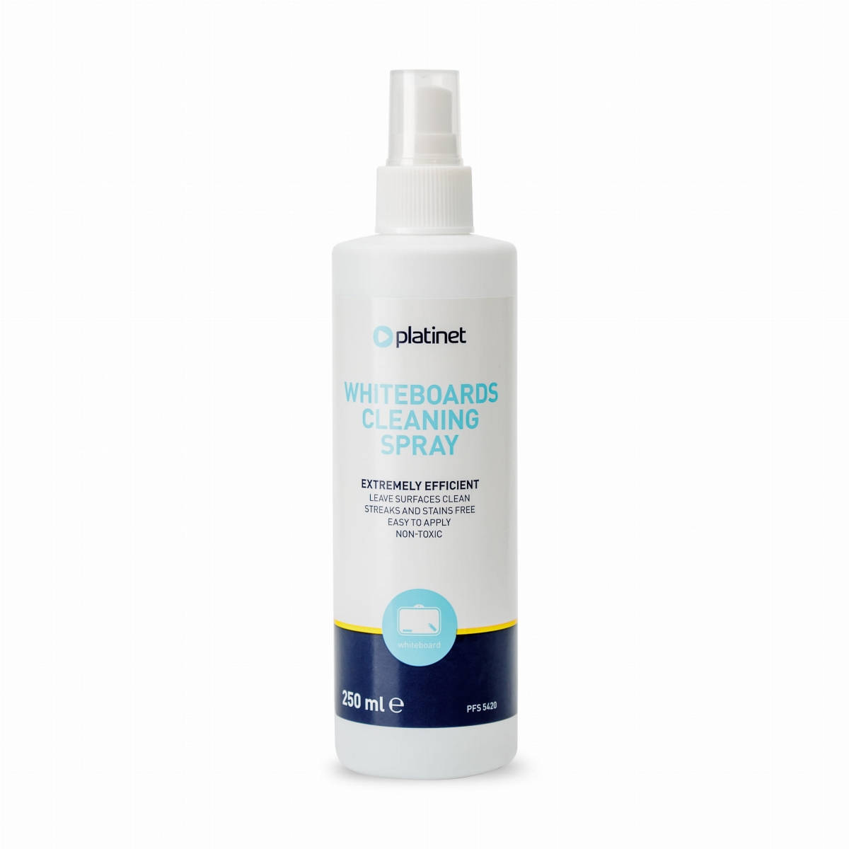 PLATINET WHITEBOARD CLEANER PŁYN DO TABLIC SUCHOŚCIERALNYCH 250ML PFS5420 [46120]