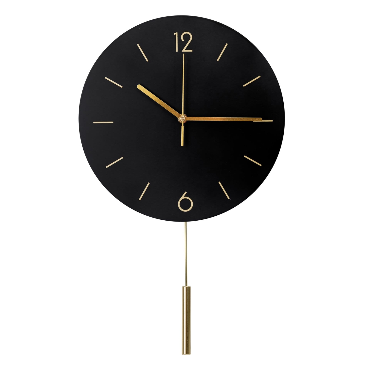 PLATINET WALL CLOCK ZEGAR ŚCIENNY LARK BLACK [45960]