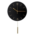 PLATINET WALL CLOCK ZEGAR ŚCIENNY LARK BLACK [45960]