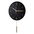 PLATINET WALL CLOCK ZEGAR ŚCIENNY LARK BLACK [45960]