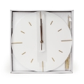 PLATINET WALL CLOCK ZEGAR ŚCIENNY LARK WHITE [45961]