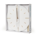 PLATINET WALL CLOCK ZEGAR ŚCIENNY LARK WHITE [45961]