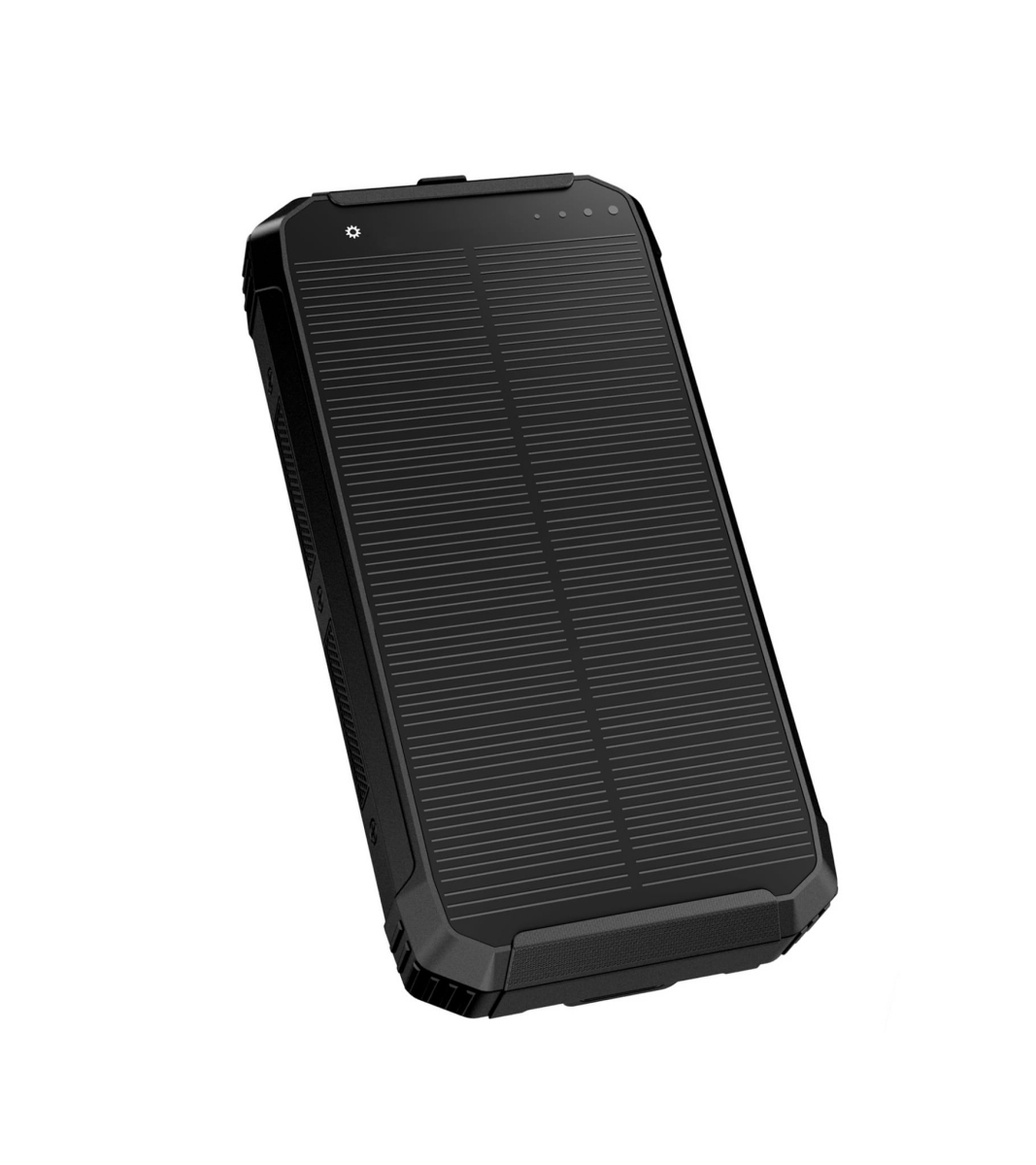 PLATINET POWERBANK SOLAR PANEL WIRELESS CHARGER 15W 2X USB-A + USB-C [46030]