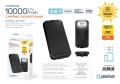 PLATINET POWERBANK SOLAR PANEL WIRELESS CHARGER 15W 2X USB-A + USB-C [46030]