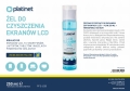 PLATINET LCD CLEANING LIQUID + MICROFIBER  ŻEL DO LCD 250ML + MIKROFIBRA PFS6255 [46122]
