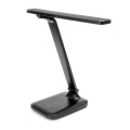 PLATINET DESK LAMP LAMPKA BIURKOWA LED REMUS 5W TOUCH SWITCH 3 BRIGHTNESS LEVEL WITH ADAPTER BLACK [46009]
