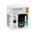 PLATINET CZAJNIK KETTLE LCD DISPLAY 1,7L 5 TEMPERATURE SETTINGS + 450 ML TRAVEL MUG, BLACK [45976]