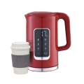 PLATINET CZAJNIK KETTLE LCD DISPLAY 1,7L 5 TEMPERATURE SETTINGS + 450 ML TRAVEL MUG, BURGUND RED [45979]
