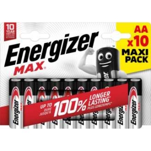 BATERIA ENERGIZER MAX AA E92 10 SZT.