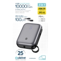 PLATINET POWER BANK 10000 mAh 20W PD WITH CABLE [46011]
