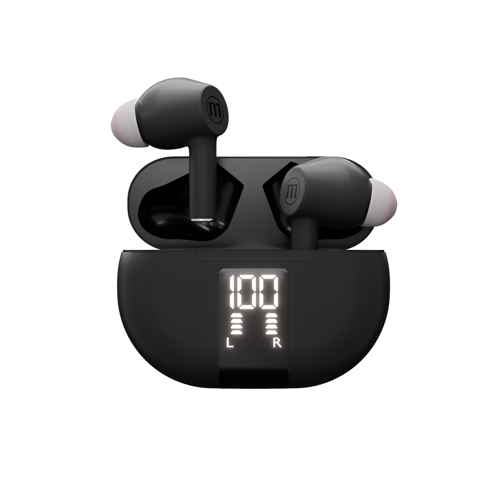 MAXELL MAXPODS ACTIVE NOISE CANCELLING ANC TWS BLACK 348596