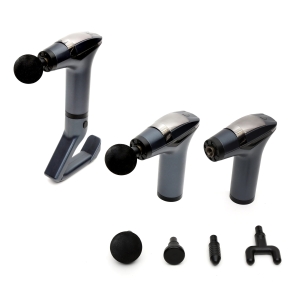PLATINET MASSAGE GUN PROFESSIONAL1500 mAh 2400-3200 rpm 4 tips belt [45974]