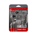 MAXELL USB-C IN EAR EAPHONES IN-BAX BLACK 348594