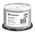 VERBATIM DVD-R 4,7 GB 16X Pro do nadruku białe (50 szt.)