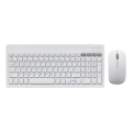 OMEGA KEYBOARD US + MOUSE WIRELESS BLUETOOTH KLAWIARTURA + MYSZ ZESTAW BEZPRZEWODOWY WHITE [46063]
