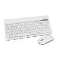 OMEGA KEYBOARD US + MOUSE WIRELESS BLUETOOTH KLAWIARTURA + MYSZ ZESTAW BEZPRZEWODOWY WHITE [46063]
