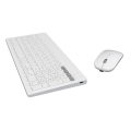 OMEGA KEYBOARD US + MOUSE WIRELESS BLUETOOTH KLAWIARTURA + MYSZ ZESTAW BEZPRZEWODOWY WHITE [46063]