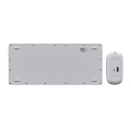 OMEGA KEYBOARD US + MOUSE WIRELESS BLUETOOTH KLAWIARTURA + MYSZ ZESTAW BEZPRZEWODOWY WHITE [46063]