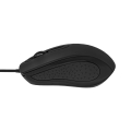 Mysz biurowa 1200 dpi 1,5m USB-C - czarna