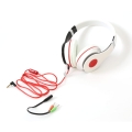 FREESTYLE HI-FI STEREO HEADSET MIC + ADAPTER 1-2 FH4005 WHITE [42726]
