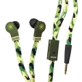 Słuchawki dokanałowe z mikrofonem MAXELL Flat Wire Camo