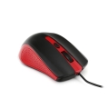 Mysz optyczna OMEGA OM-05R 1200 DPI czarno-czerwona