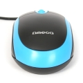 Mysz optyczna OMEGA OM-06R 1200 DPI czarno-niebieska