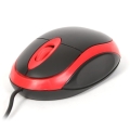 Mysz optyczna OMEGA OM-06R 1200 DPI czarno-czerwona