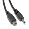 OMEGA TABLET WALL CHARGER 2 TIPS MICRO USB & 2,5x0,7MM [41836]