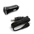 Ładowarka samochodowa 2xUSB 3,4A + microUSB cable 1m