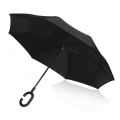 Parasol z rączką w kształcie litery C
