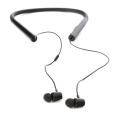 Sportowe słuchawki douszne Bluetooth z mikrofonem - czarne