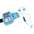 Słuchawki bluetooth dokanałowe PLATINET PM1075 z etui ochronnym na ramię niebieska