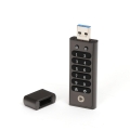 Szyfrowany pendrive USB 3.0 64 GB, metalowa obudowa