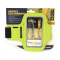 Opaska sportowa na ramię z diodami LED - 6,1"
