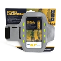 Opaska sportowa na ramię z diodami LED - 6,1"