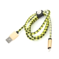 Kabel USB-lightining PLATINET Tajpan 1m zółty