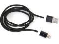 Kabel USB-lightining PLATINET Magneto z wtyczką magnetyczną 1,2 m czarny