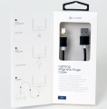 Kabel USB-lightining PLATINET Magneto z wtyczką magnetyczną 1,2 m czarny