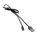 Kabel USB-microUSB PLATINET 1 m czarny